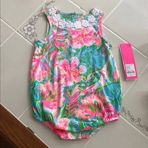 Lilly Pulitzer baby bodysuit
